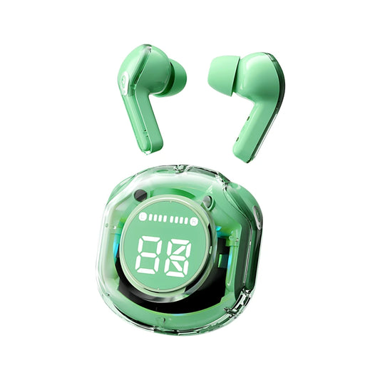 T8 PRO Tws Bluetooth Earbuds Transparent with LED Digital Display Wireless In-Ear Earphone for Xiaomi Huawei Iphone Headphone