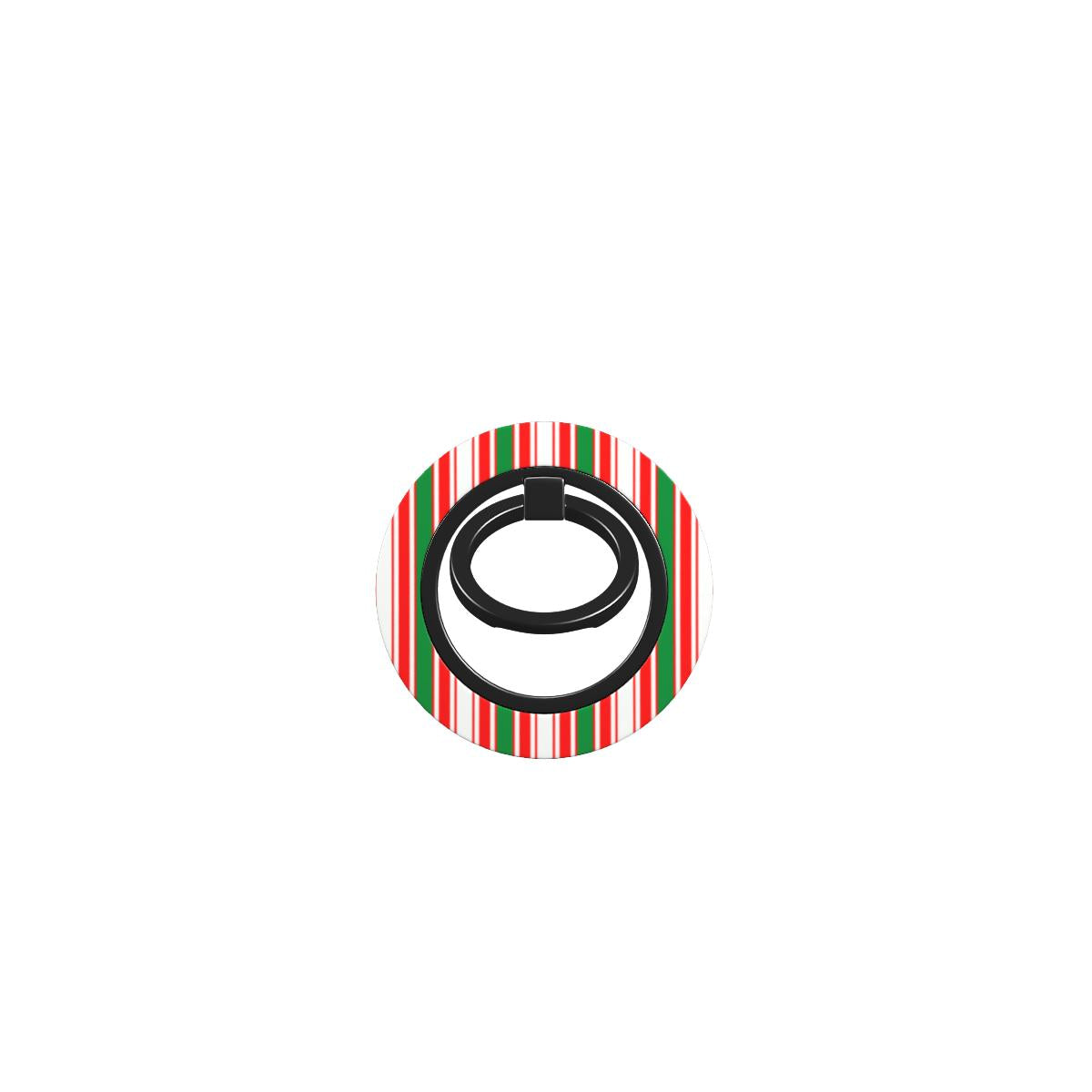 Ring Grip – Candy Stripe Christmas