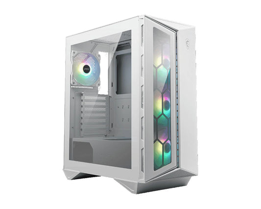 MPG GUNGNIR 110R ATX Mid Tower Computer Case, White