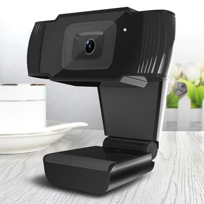 720P HD Webcam with Mic Rotatable PC Desktop Web Camera Cam Mini Computer Webcamera Cam Video Recording Work in Stock
