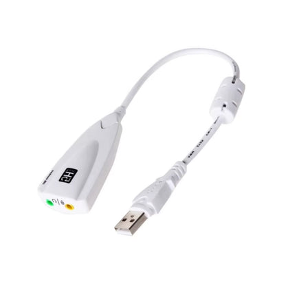 5HV2 Stereo 7.1 Channel with Cable Sound Card USB Sound Card Computer Games Dedicated External High-End Sound Card