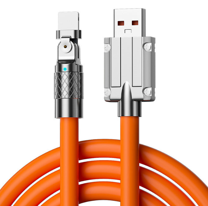 Right-Angle Gaming Charging Cable – Play While You Charge