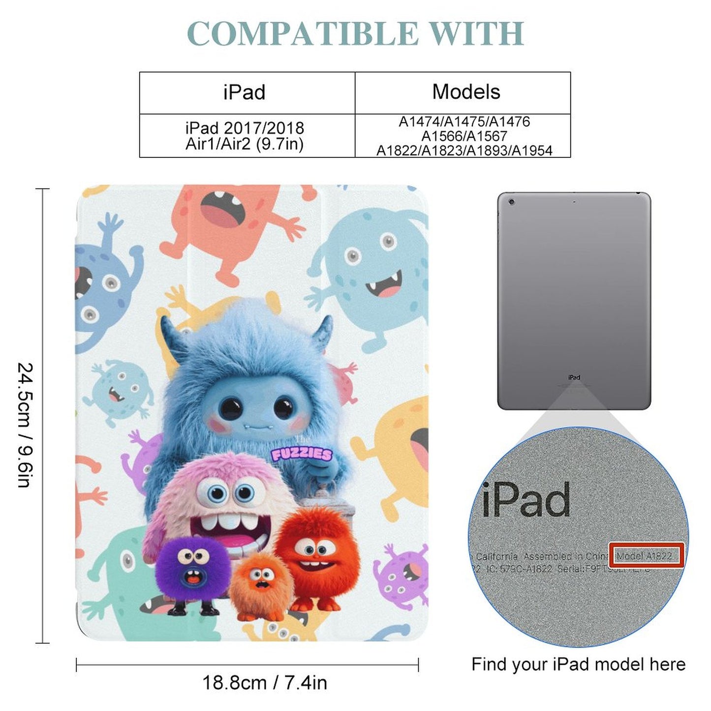 Tablet Case with Pencil Holder – The Fuzzies