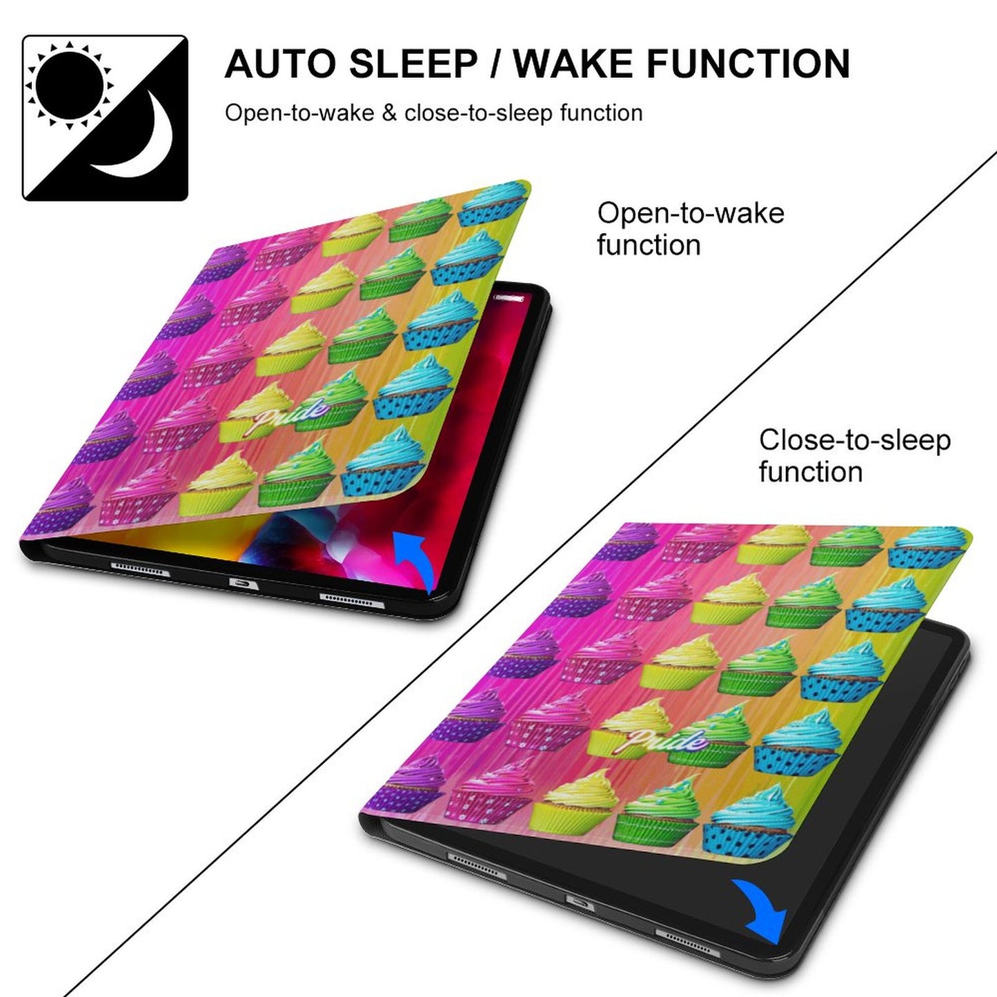 Book Style Tablet Case – Sweet Pride