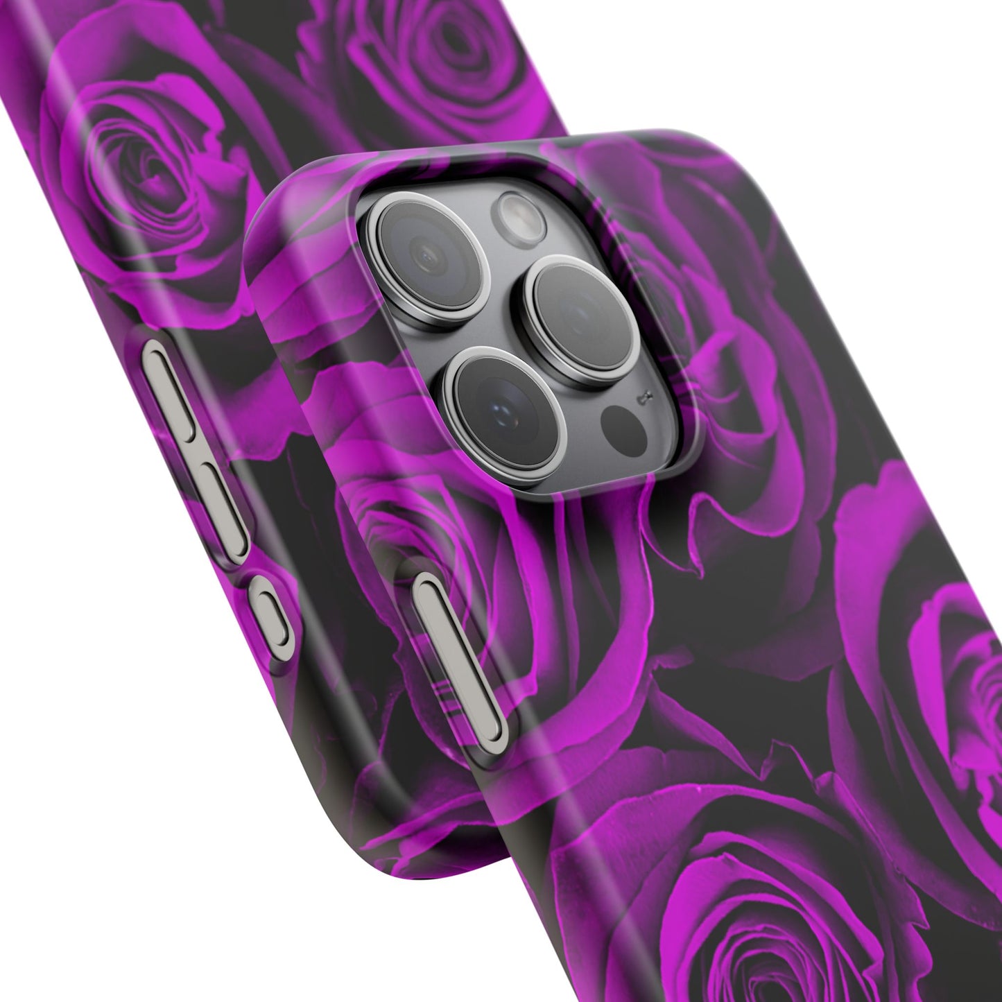 Snap Phone Case – Amethyst Roses