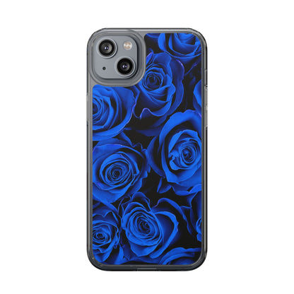Clear Phone Case – Midnight Bloom
