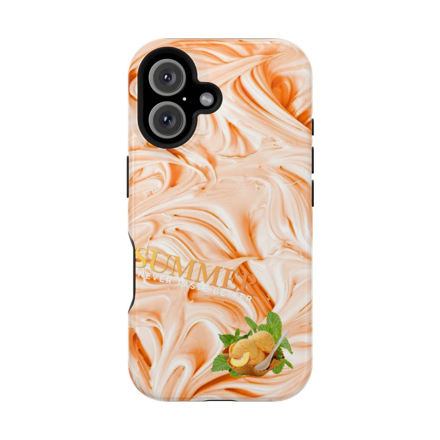 Wireless-Charging Compatible Case – Peach Sorbet