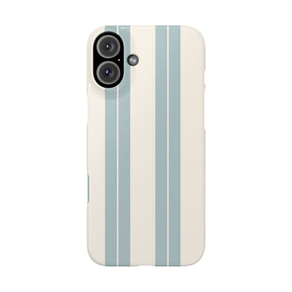 Slim Phone Case – Coastal Stripe
