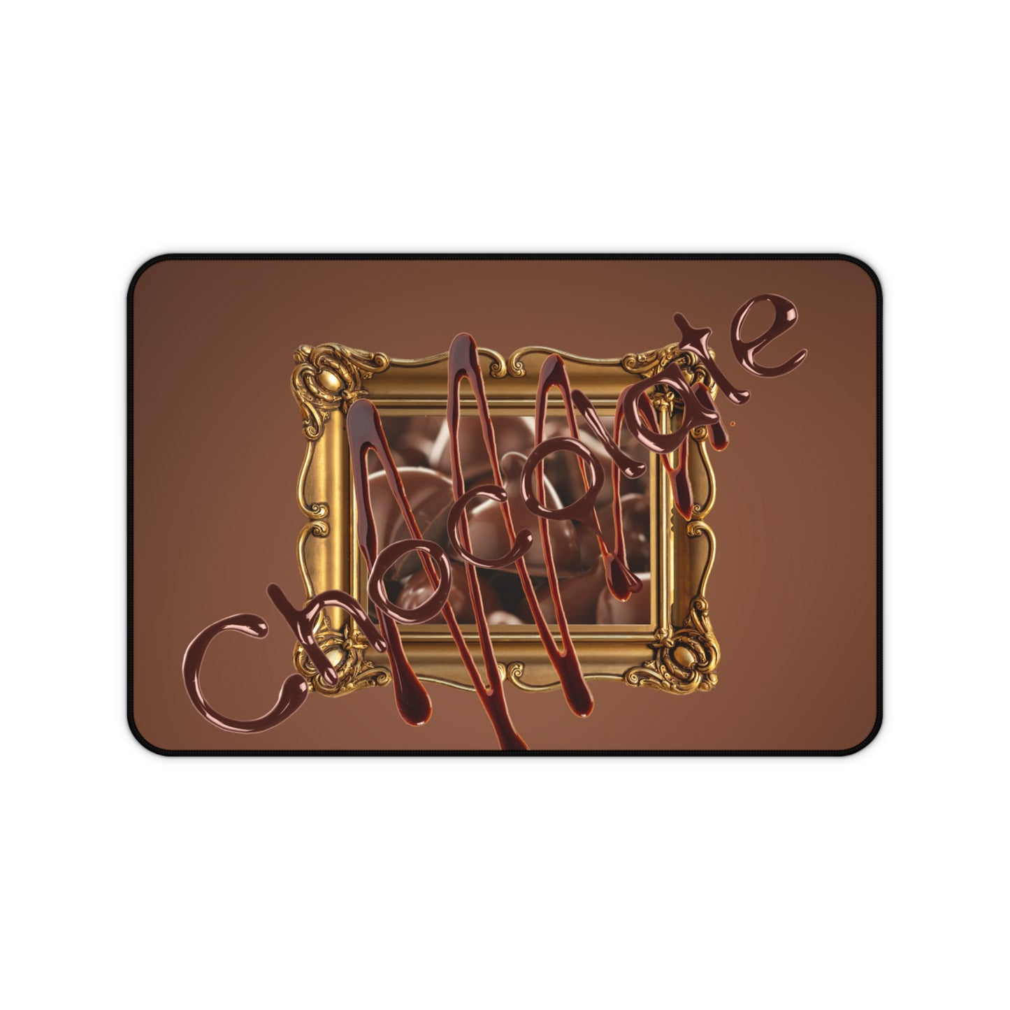 Neoprene Desk Mat – Chocolate Truffle