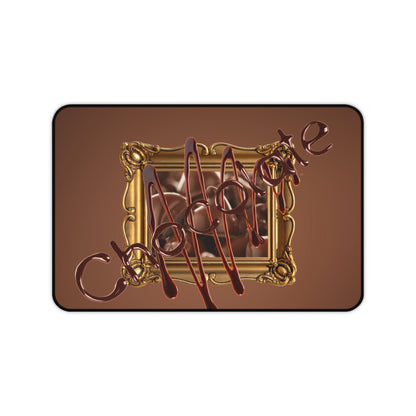 Neoprene Desk Mat – Chocolate Truffle