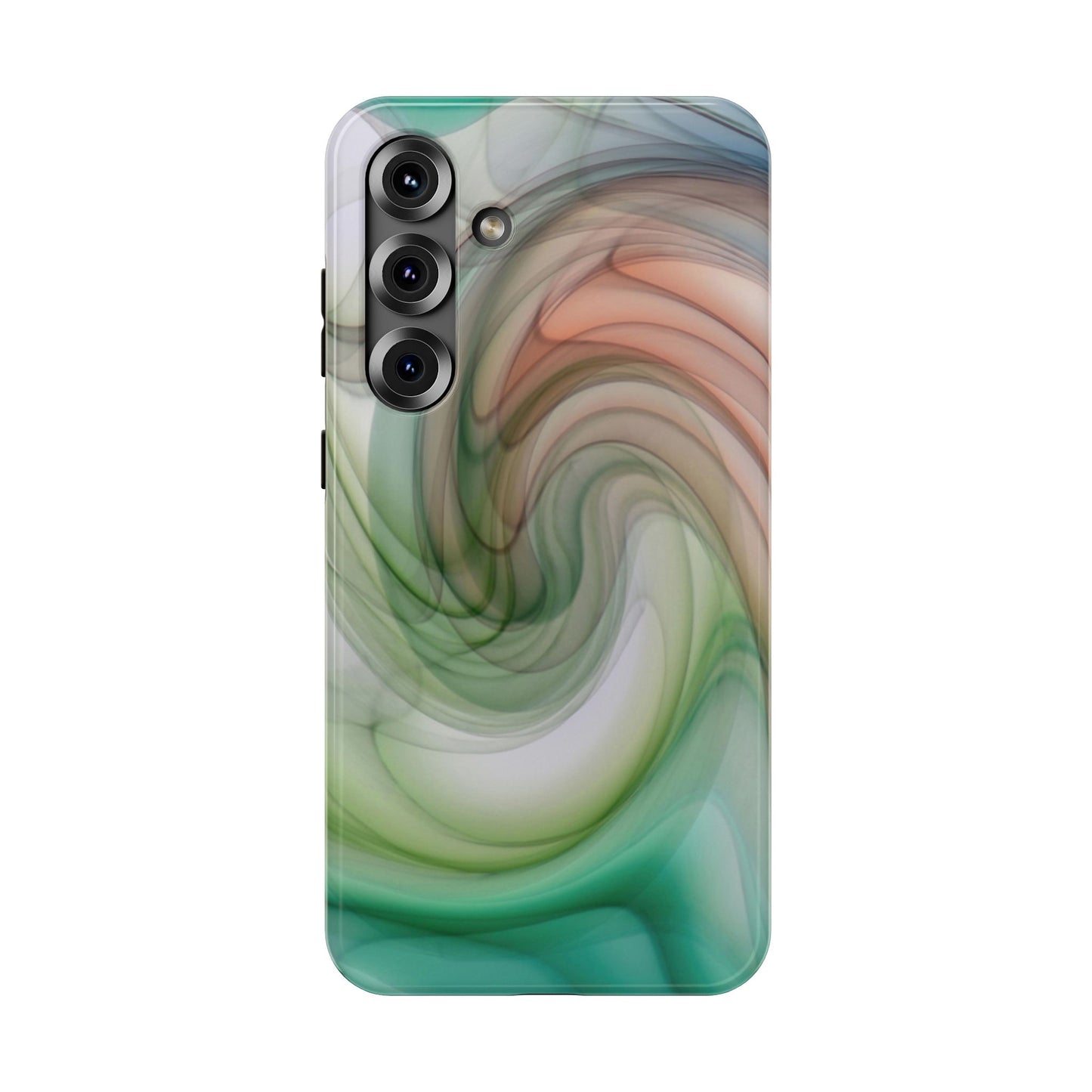 Impact-Resistant Phone Case – Marble Flow