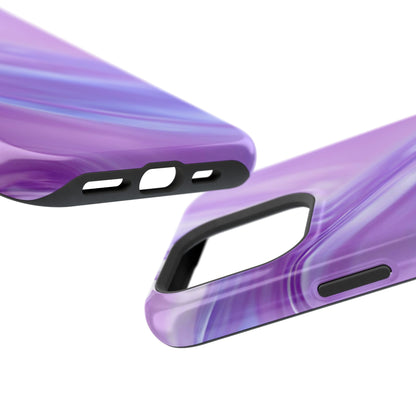 Wireless-Charging Compatible Case – Lavender Wave