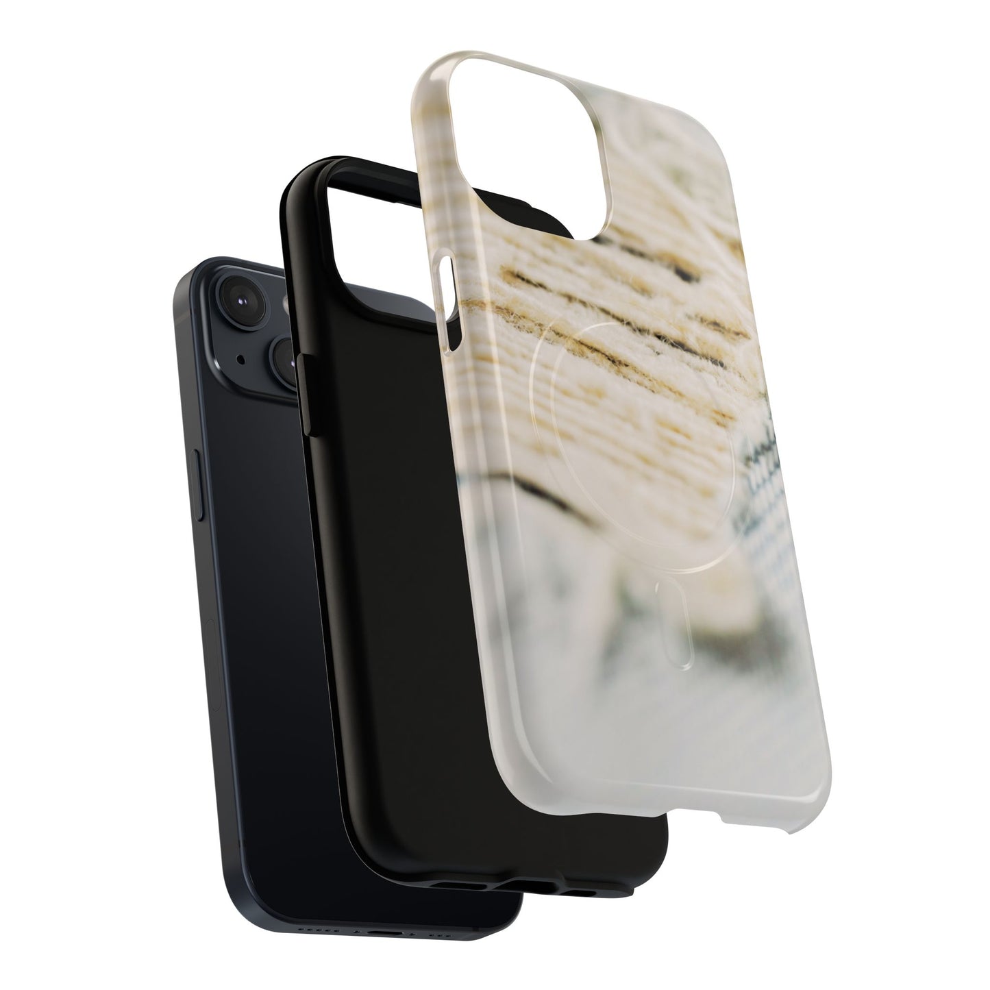 Protective Magnetic Phone Case – Woven Warmth