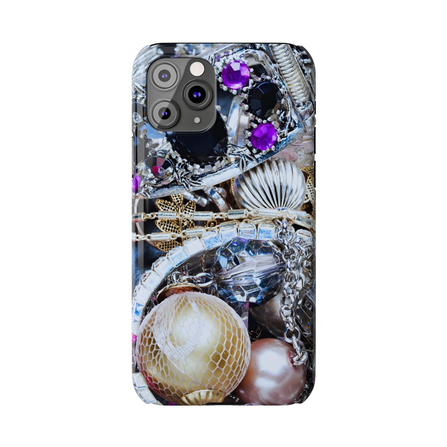 Slim Phone Case – Chrome Jewel