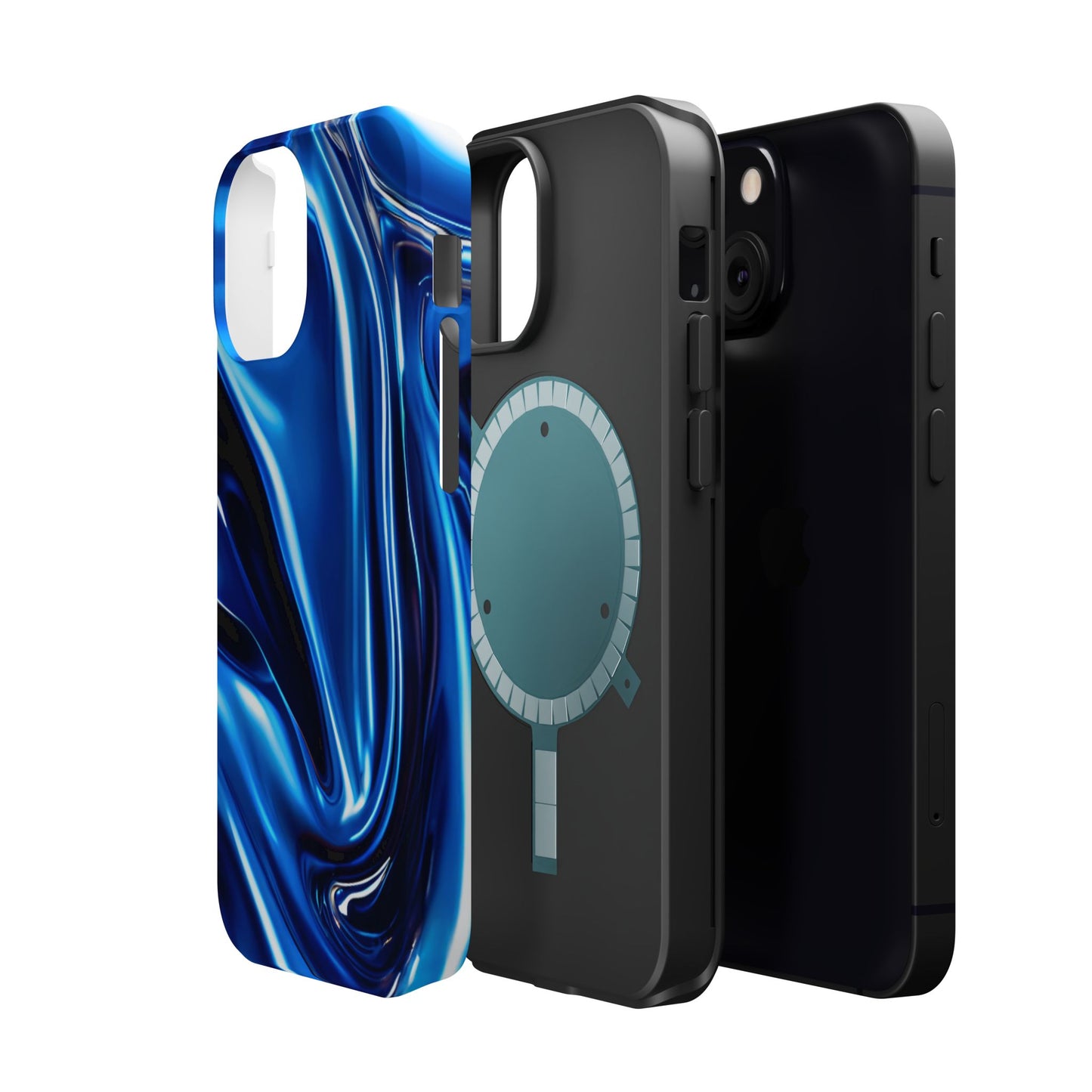 Wireless-Charging Compatible Case – Midnight Surge