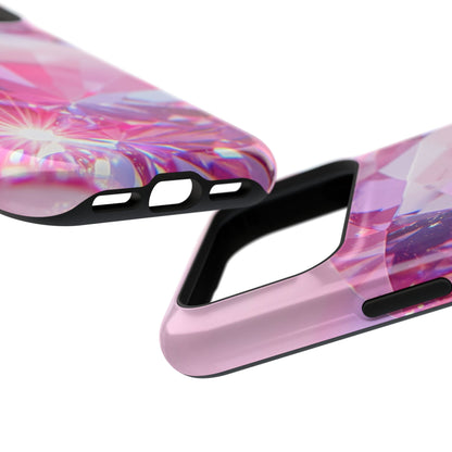 Impact-Resistant Phone Case – Pink Ice