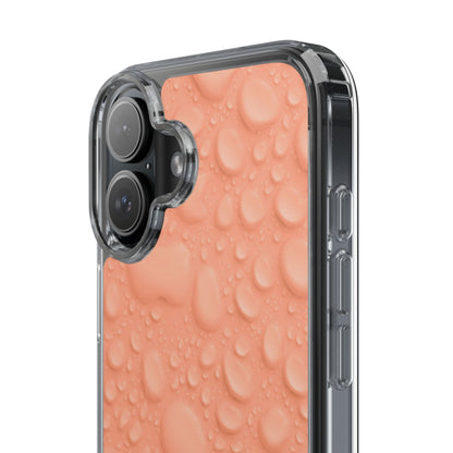Clear Phone Case – Apricot Rain