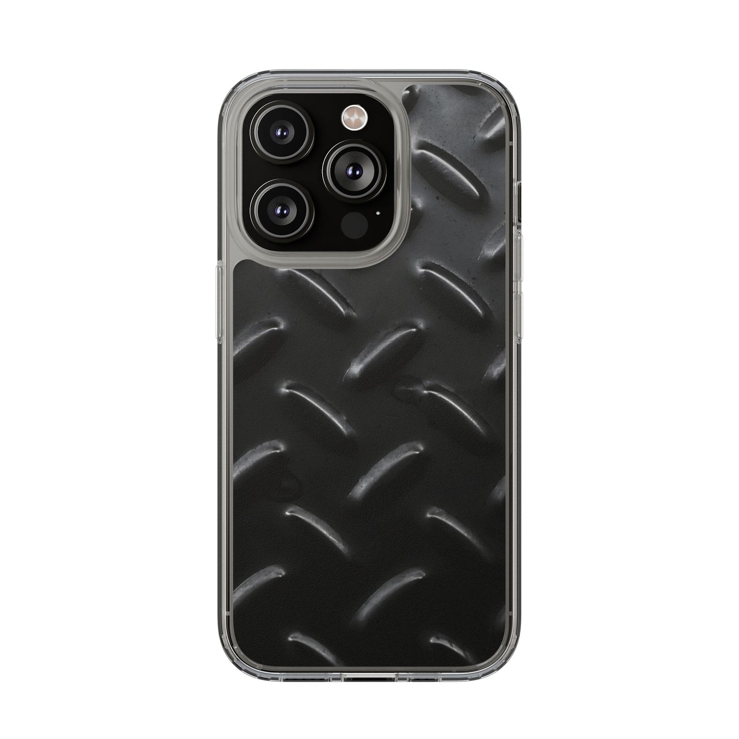 Clear Phone Case – Blackout Plate