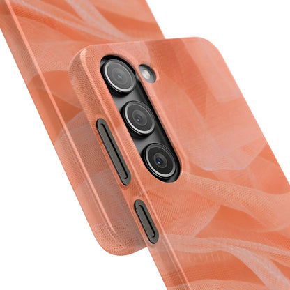 Snap Phone Case – Coral Veil