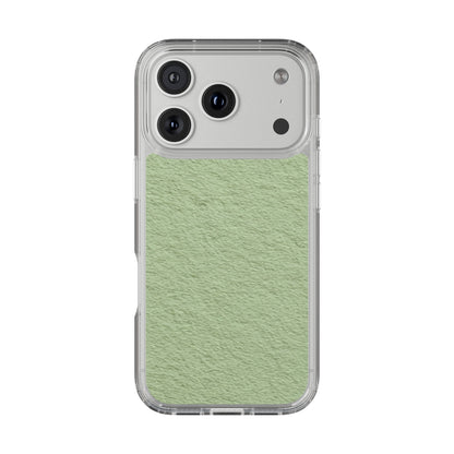 Clear Phone Case – Matcha Wash