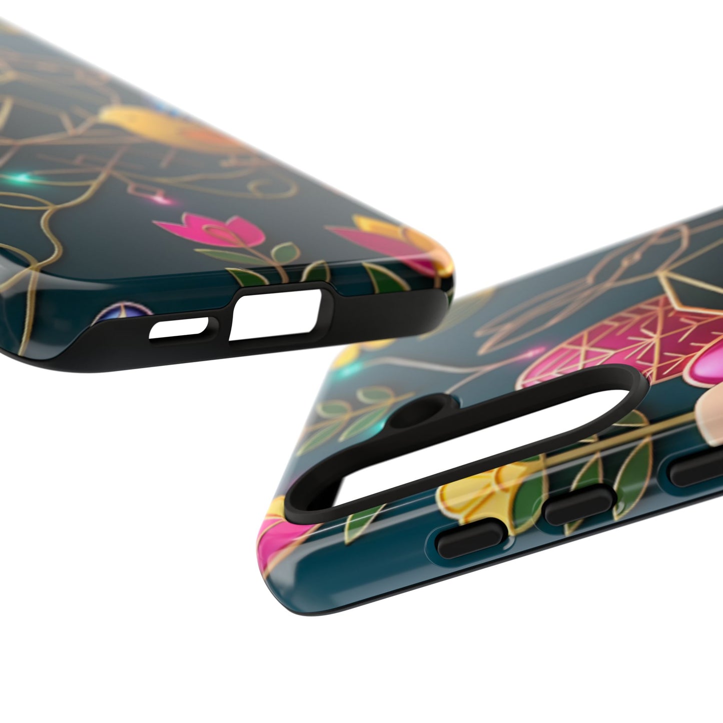 Protective Phone Case – Jeweled Garden