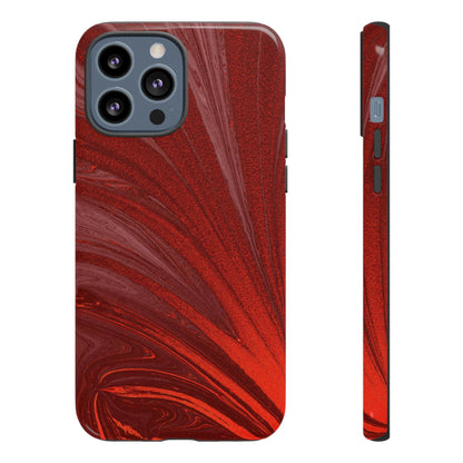 Protective Phone Case – Crimson Current