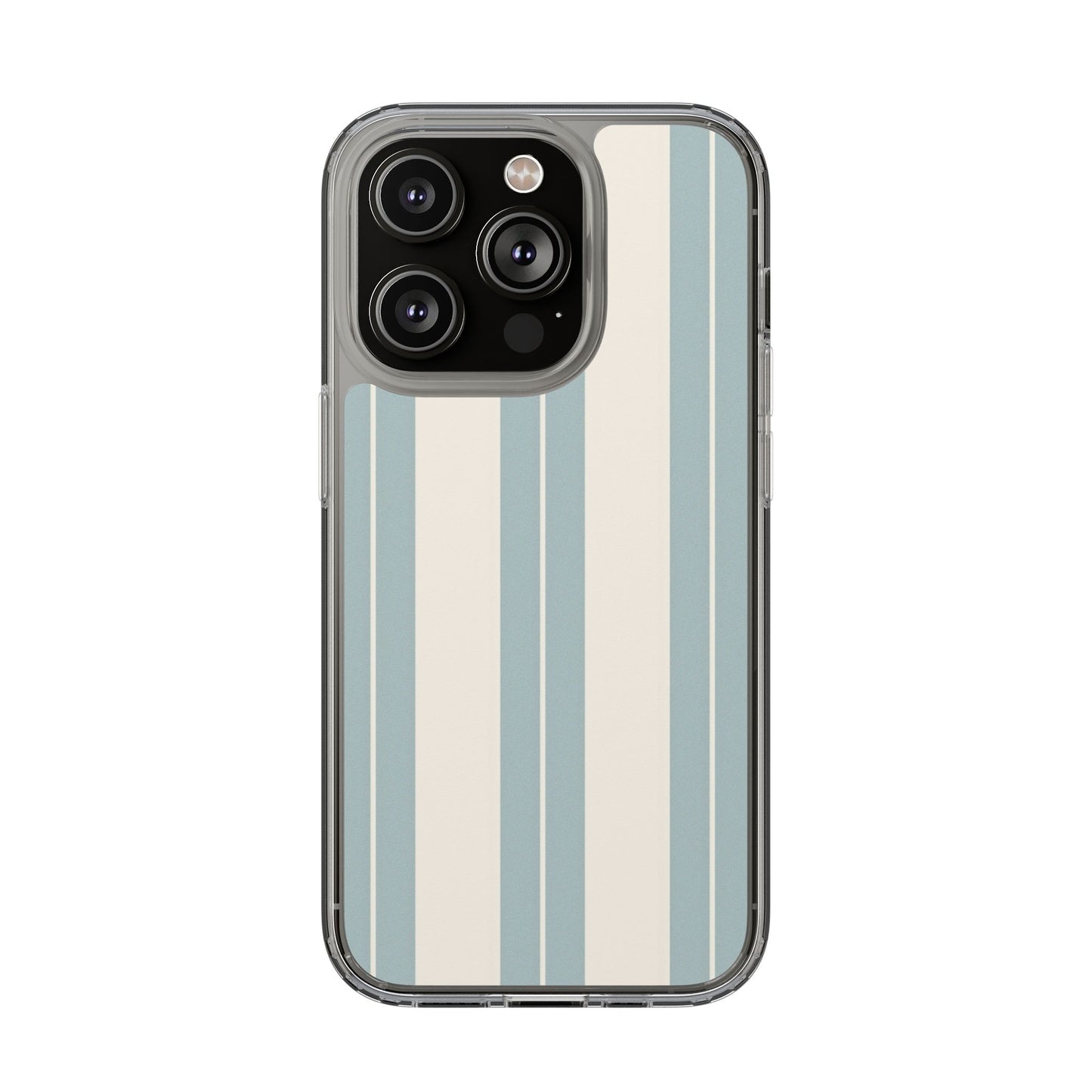 Clear Phone Case – Coastal Stripe