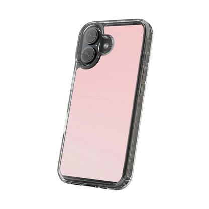 Clear Phone Case – Soft Blush