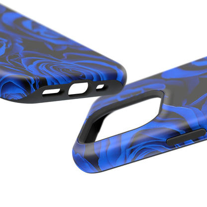 Impact-Resistant Phone Case – Midnight Bloom