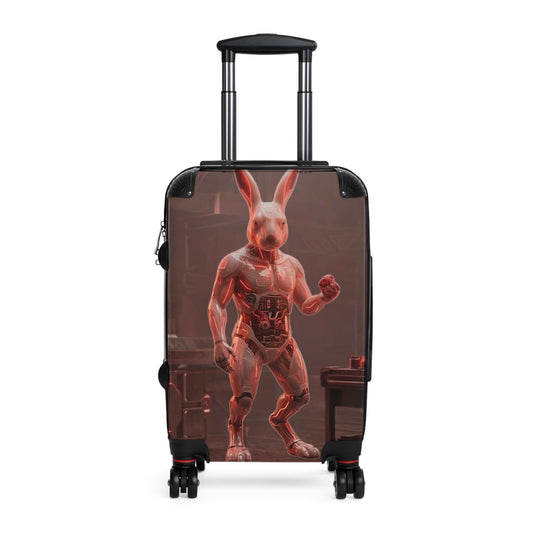 Hardshell Suitcase – Cyber Bunny