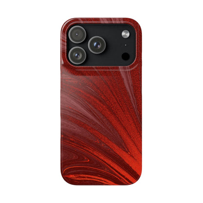 Snap Phone Case – Crimson Current