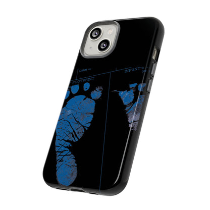Protective Phone Case – Mom’s Little Blue Footprints