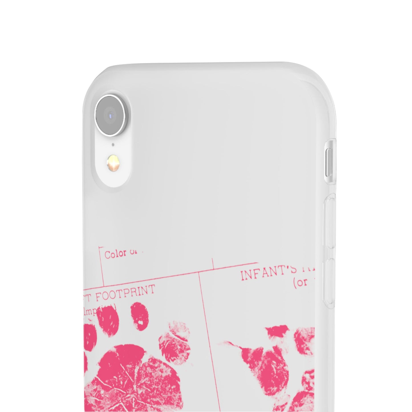 Flexi Case – Mom’s Little Pink Footprints