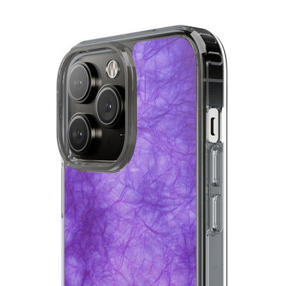 Clear Phone Case – Neon Dusk