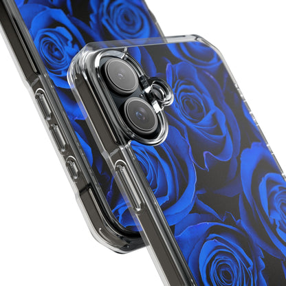 Clear Magnetic Phone Case – Midnight Bloom