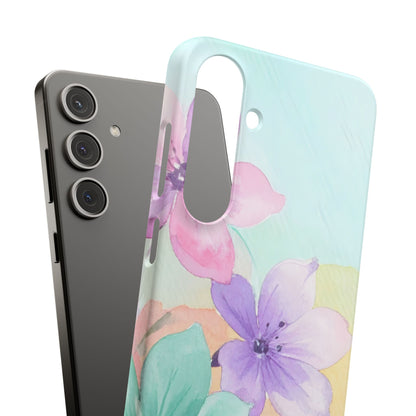 Snap Phone Case – Water Petal