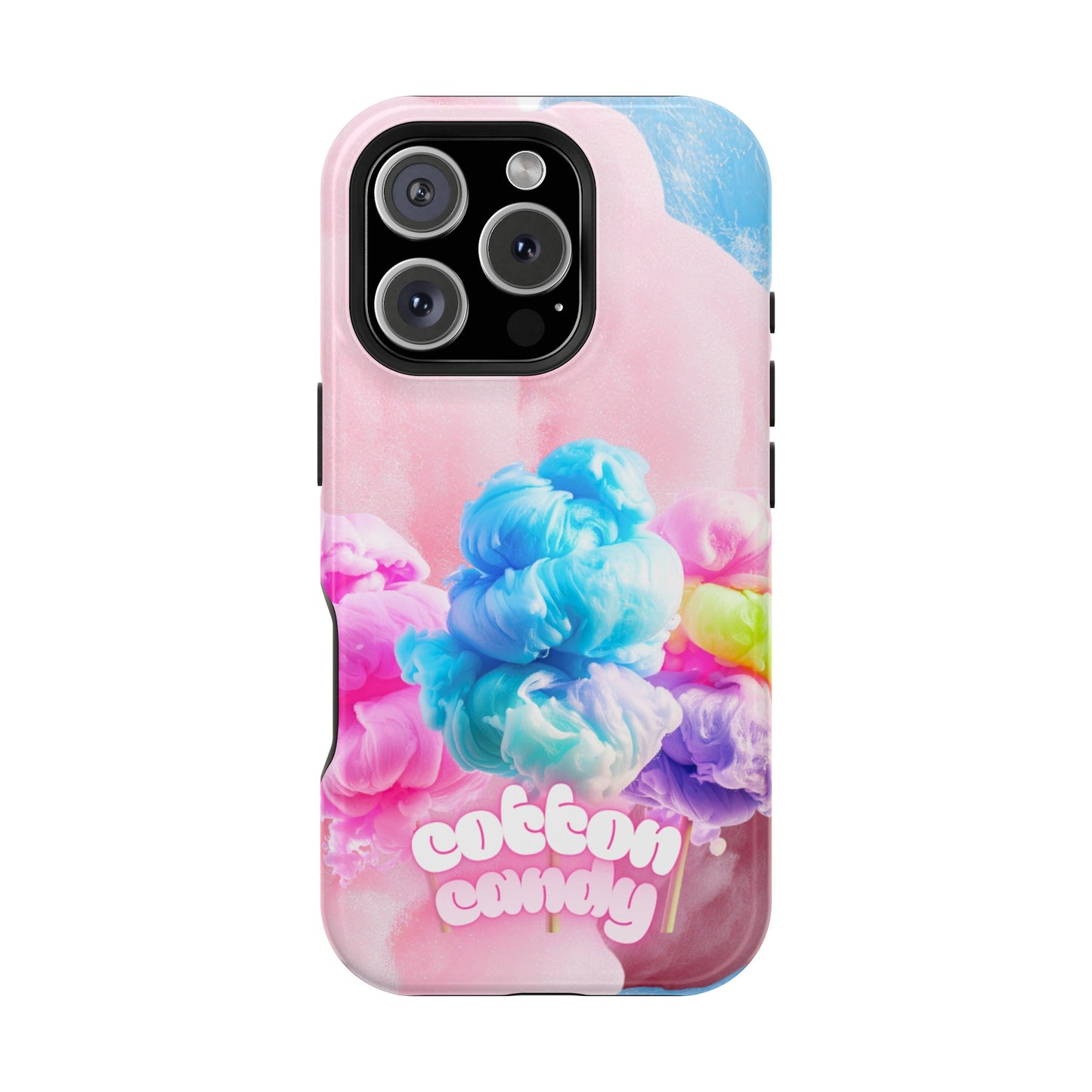 Wireless-Charging Compatible Case – Cotton Candy Dream