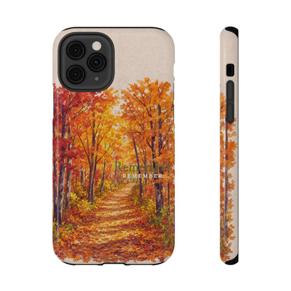 Impact-Resistant Phone Case – Autumn Remembered – Compatible with iPhone 11–17 & Samsung Galaxy S22–S26 Series