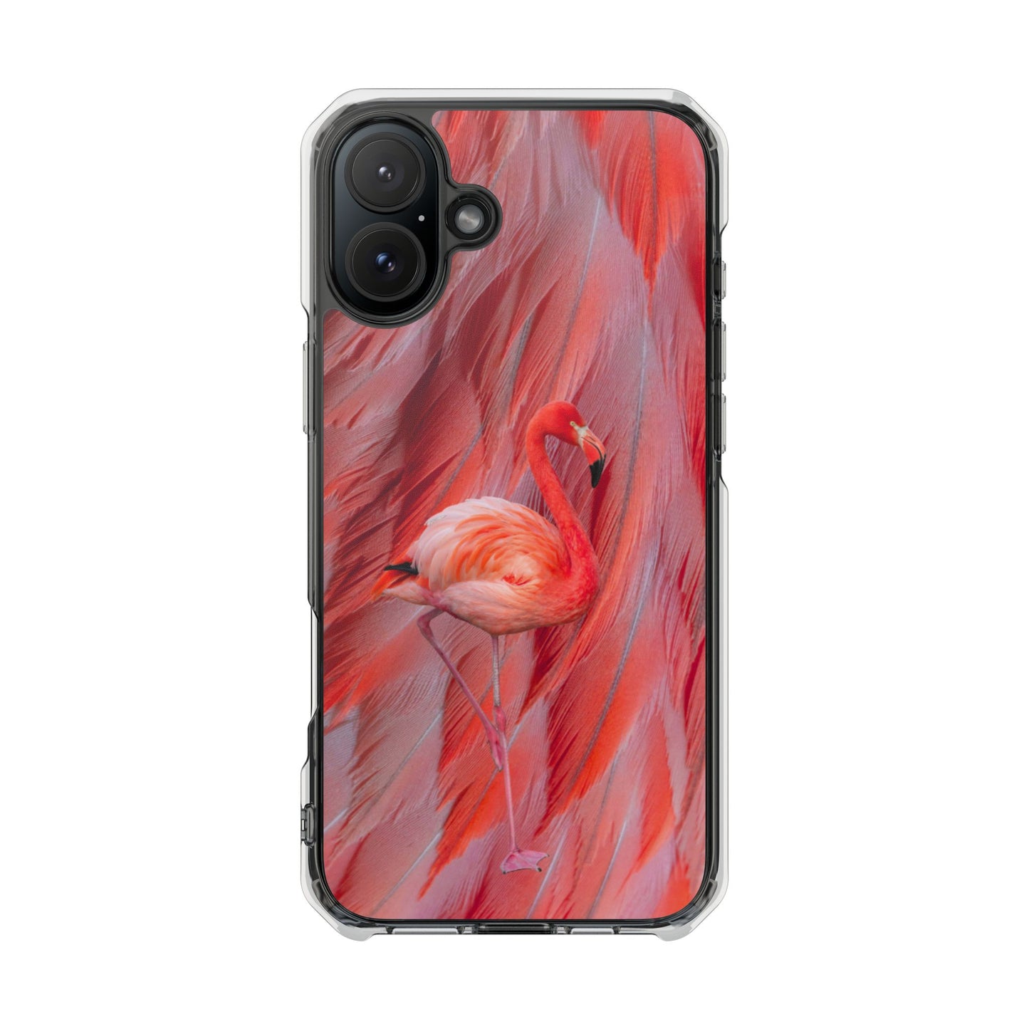 Clear Magnetic Phone Case – Scarlet Plume
