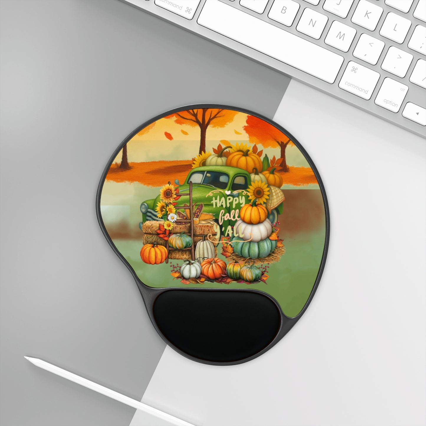 Ergonomic Mouse Pad – Pumpkin Haul