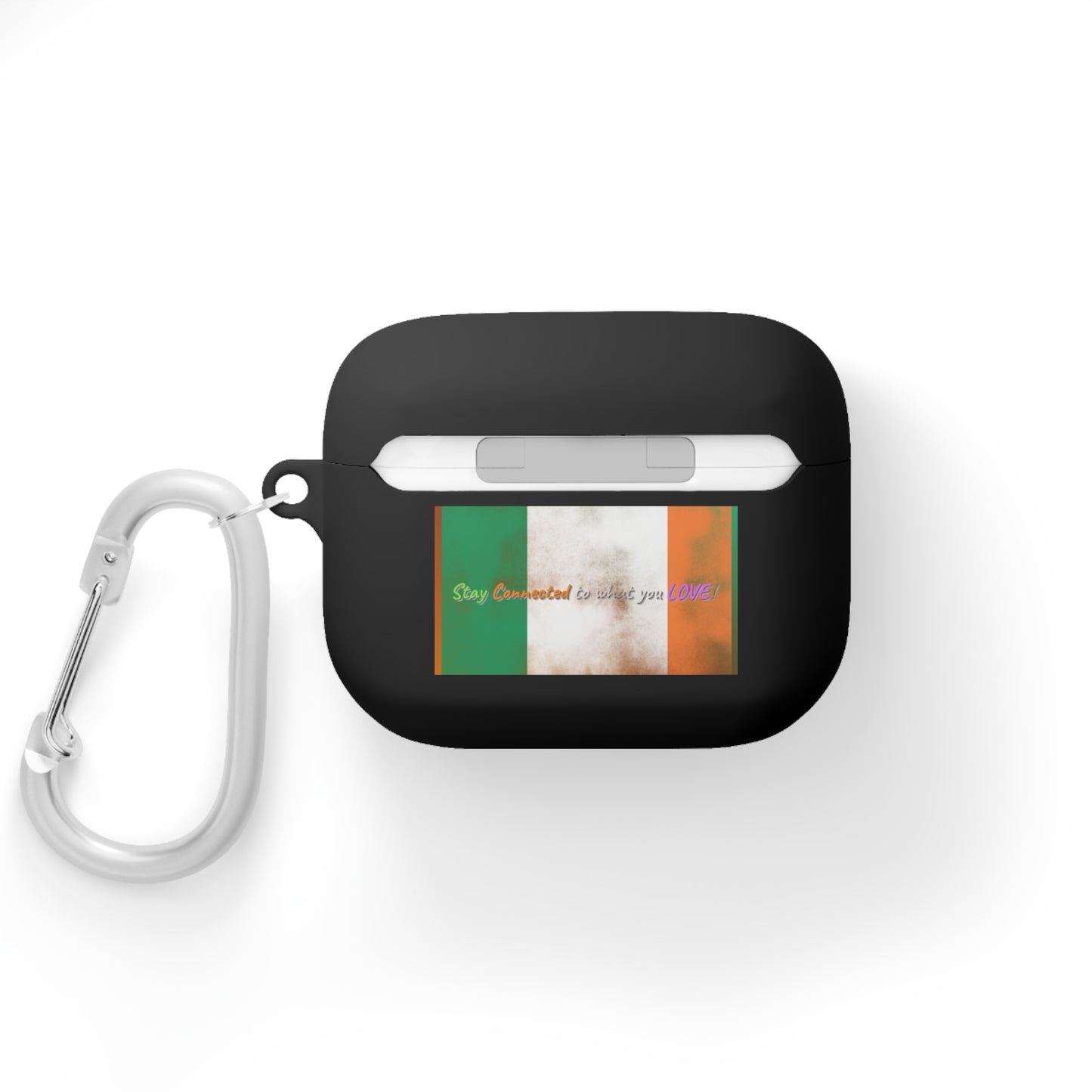 Wireless Earbud Case Cover – Irish Lip St. Patrick’s Day Design