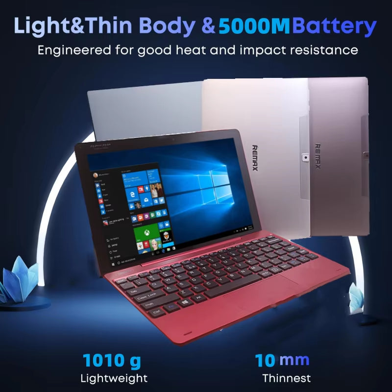 10.1 INCH 2GBRAM 32GB ROM RE101 WINDOWS 10 Z8350 CPU 64 Bit 1280 X 800 IPS Hdmi-Compatible Dual Camera USB 3.0 Docking Keyboard