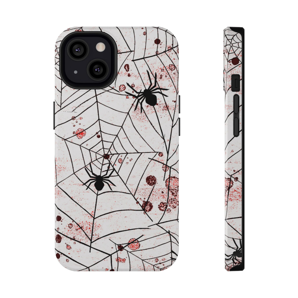 Impact-Resistant Phone Case – Blood Web
