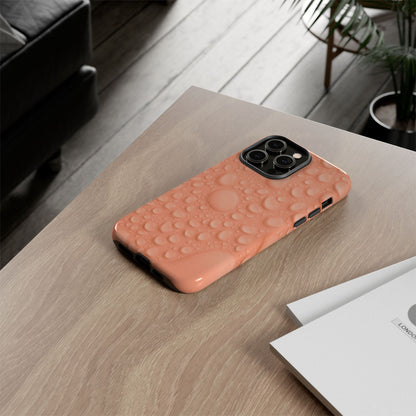 Protective Phone Case – Apricot Rain
