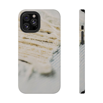 Impact-Resistant Phone Case – Woven Warmth