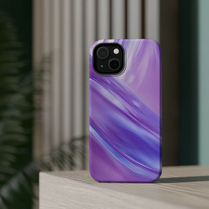 Wireless-Charging Compatible Case – Lavender Wave