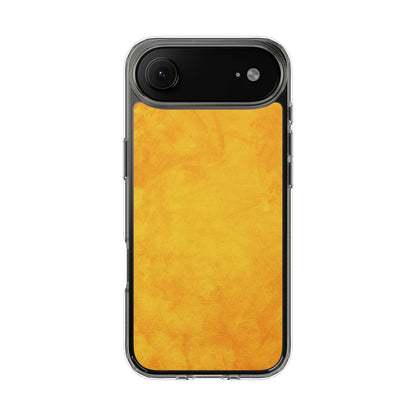 Clear Phone Case – Saffron Smoke