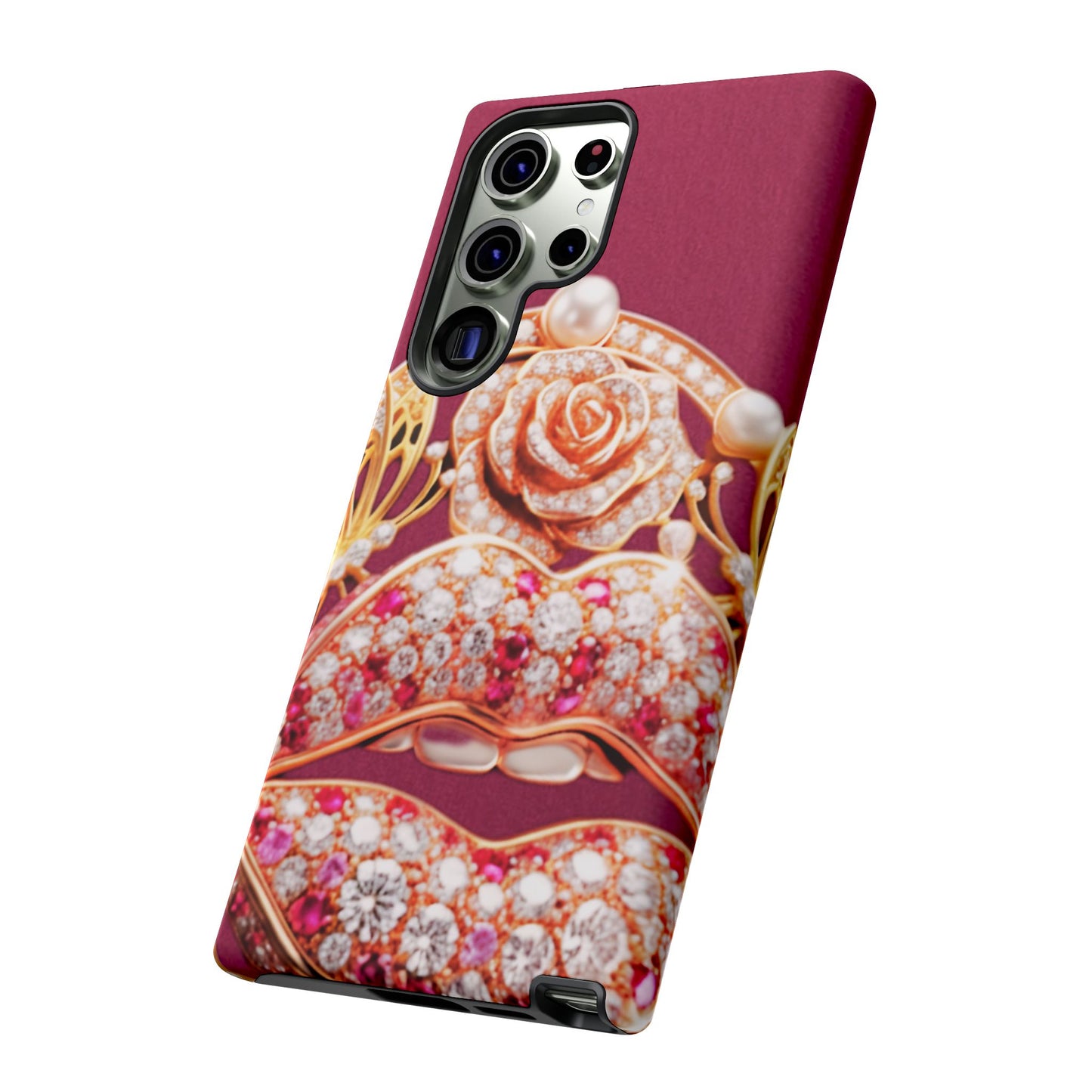 Protective Phone Case – Kiss of Gold