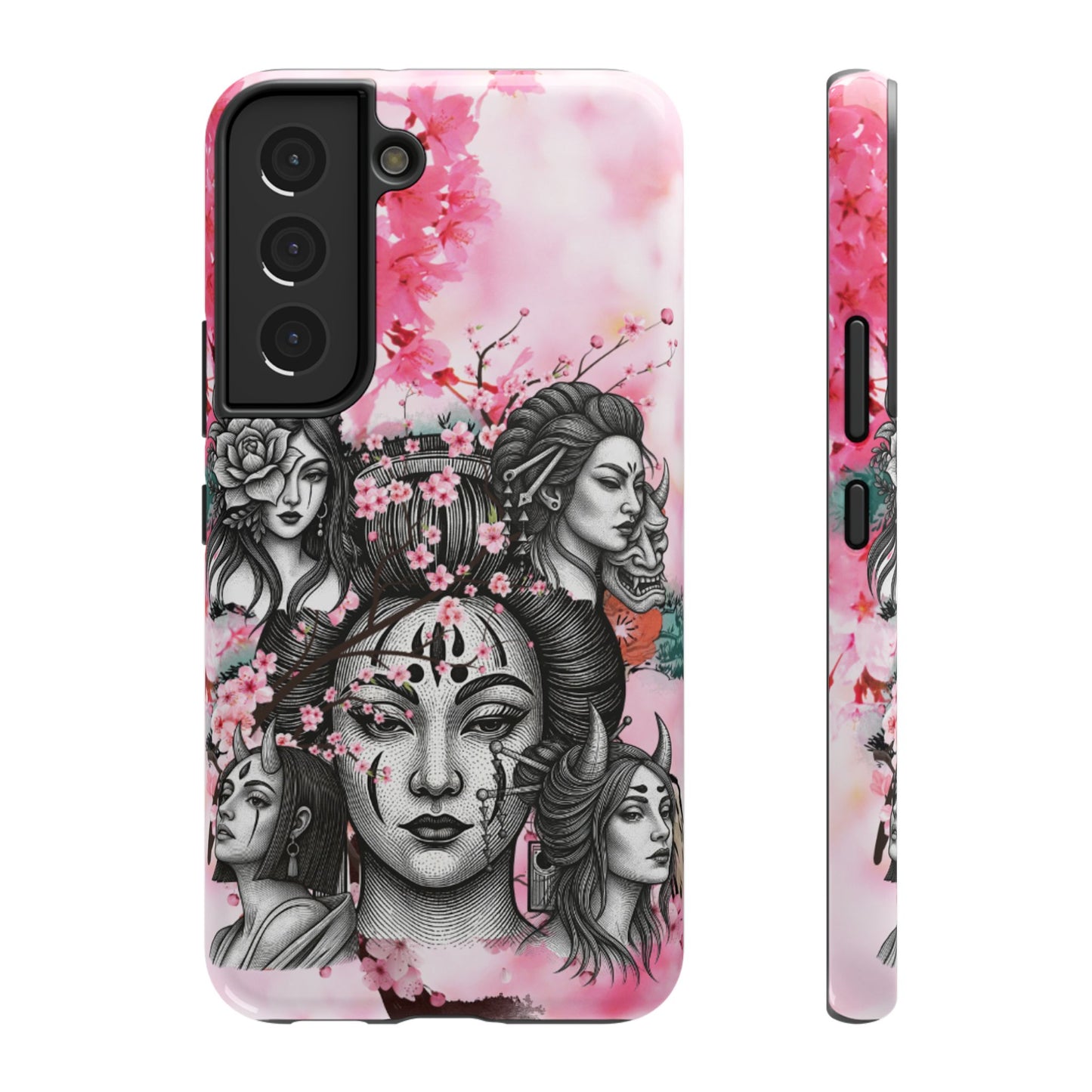 Impact-Resistant Phone Case – Blossom & Thorn