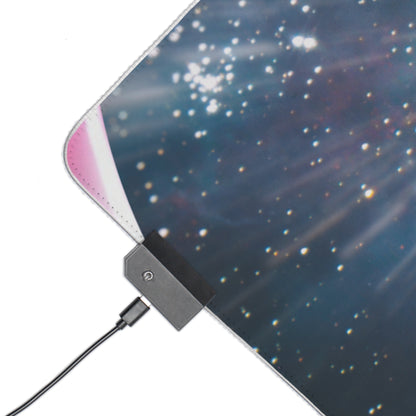 Gaming LED Desk Mat – Starborn Fury